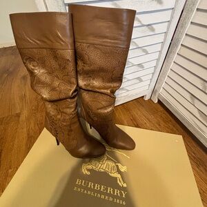 BURBERRY Leather Boots